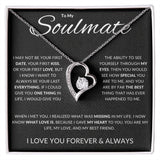 To My Soulmate | The Forever Love Necklace Dark