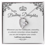 Forever Necklace | To My Badass Daughter