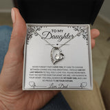 To My Daughter Love, Dad | Forever Love Necklace